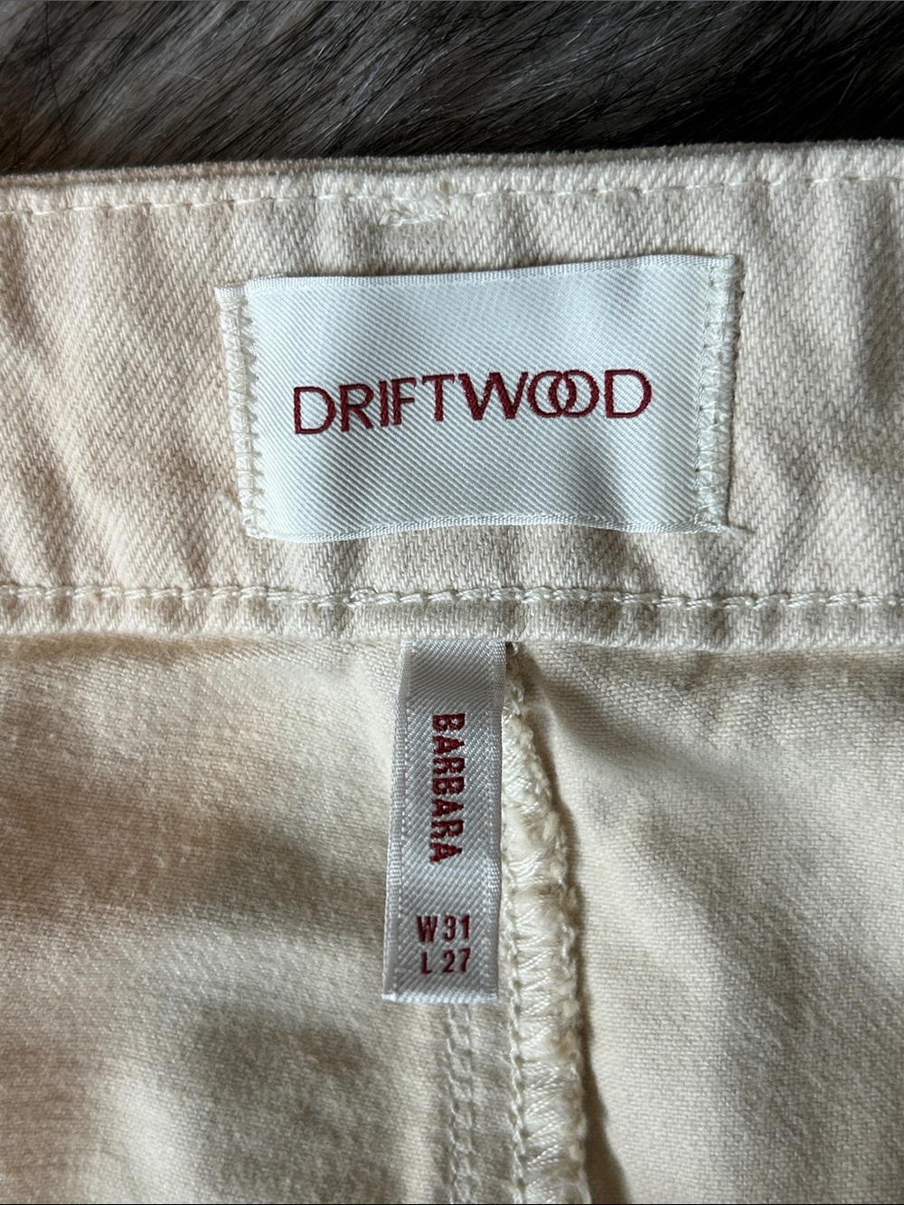 NWT Driftwood Barbara Nordic Floral Embroidered Barrel Leg Jeans Women's W31 L27 - Picture 11 of 12